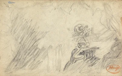 Figurenkompositionsstudie 47